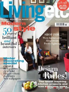 Living Etc - November 2011