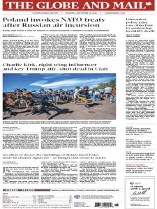 The Globe and Mail - 09.11.2025