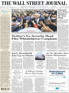 The Wall Street Journal 08.24 2022