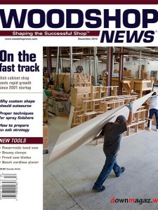 Woodshop News - December 2012