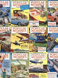 Popular Mechanics USA - 1958 Full Year