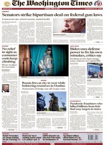 The Washington Times 06.13 2022