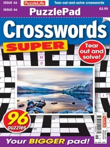 PuzzleLife PuzzlePad Crosswords Super - Is. 46 2021