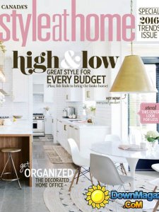 Style At Home CA - January 2016