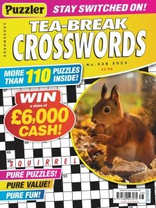 Puzzler Tea-Break Crosswords - Is. 338 2023