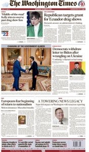 The Washington Times 10.26 2022