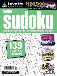 Lovatts Handy Sudoku - 09.2024