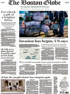 The Boston Globe - 02.23.2022