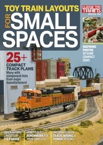 Toy Train Layouts for Small Spaces - Special 2021