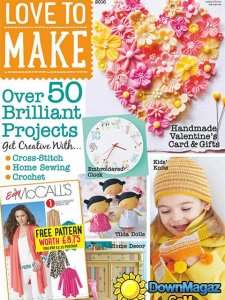 Love to make with Woman's Weekly USA - February 2016