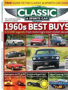 Classic & Sports Car UK - November 2016