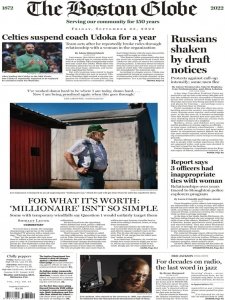 The Boston Globe - 09.23.2022