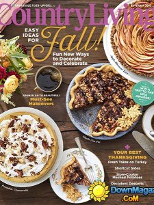 Country Living USA - November 2016