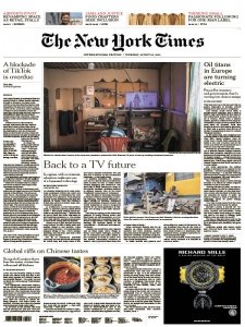 International New York Times - 08.20.2020