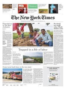 The New York Times Int - 23.11.2024