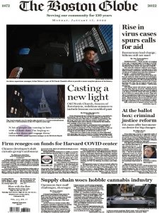 The Boston Globe - 01.17.2022