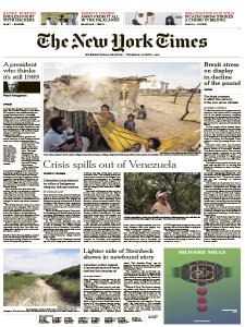 International New York Times - 08.1.2019