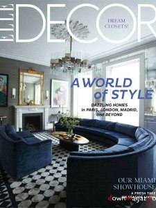 ELLE Decor USA  - April 2012