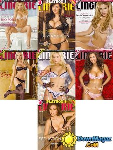 Playboy's Lingerie - Full Year 2008 Issues Collection