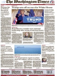 The Washington Times 11.16 2022