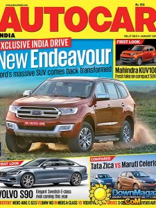 Autocar IN - January 2016