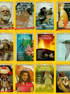 National Geographic USA - 1973 Full Year