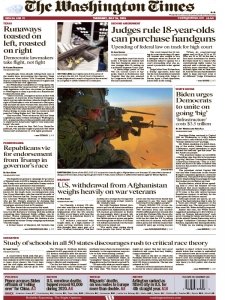 Washington Times - 07.15.2021