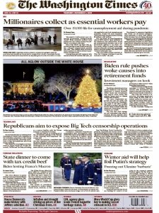 The Washington Times 12.1 2022