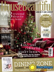 House Beautiful UK - December 2014 - January 2015