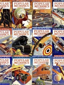 Popular Mechanics USA - 1939 Full Year