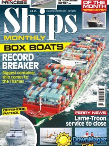 Ships Monthly - April 2016