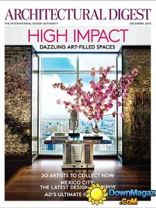 Architectural Digest - December 2013