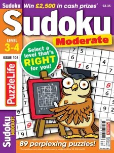 PuzzleLife Sudoku Moderate - Is. 104 2025