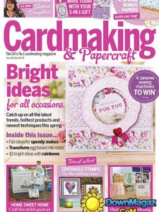 Cardmaking & Papercraft - April 2015