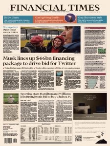 Financial Times USA - 22.04.2022