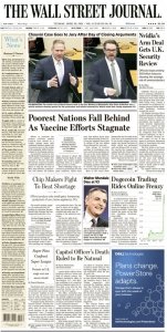 The Wall Street Journal 04.20 2021