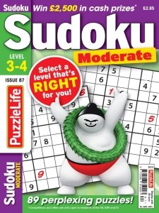 PuzzleLife Sudoku Moderate - Is. 87 2023