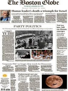 The Boston Globe - 10.18.2024