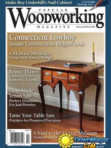 Popular Woodworking #209 - February 2014