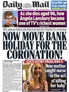 Daily Mail - 12.10.2022