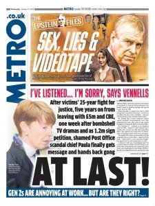 Metro UK - 10.01.2024