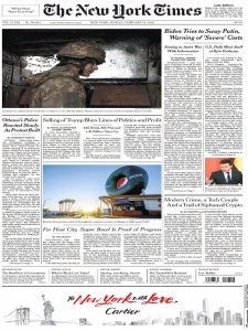 The New York Times 02.13 2022