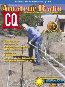 CQ Amateur Radio USA - September 2015