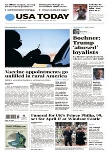 USA TODAY - 04.12.2021