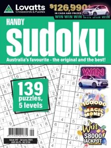 Lovatts Handy Sudoku - 01.2025