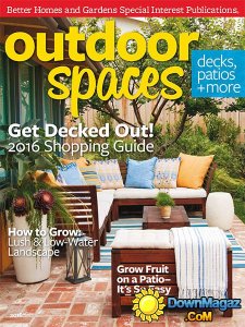 Outdoor Spaces 2016