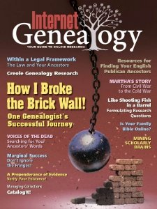 Internet Genealogy - 06/07 2023