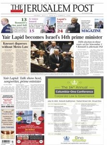 The Jerusalem Post 1.07 2022