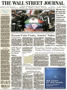 The Wall Street Journal -12.01. 2020