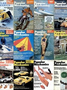 Popular Mechanics USA - 1972 Full Year